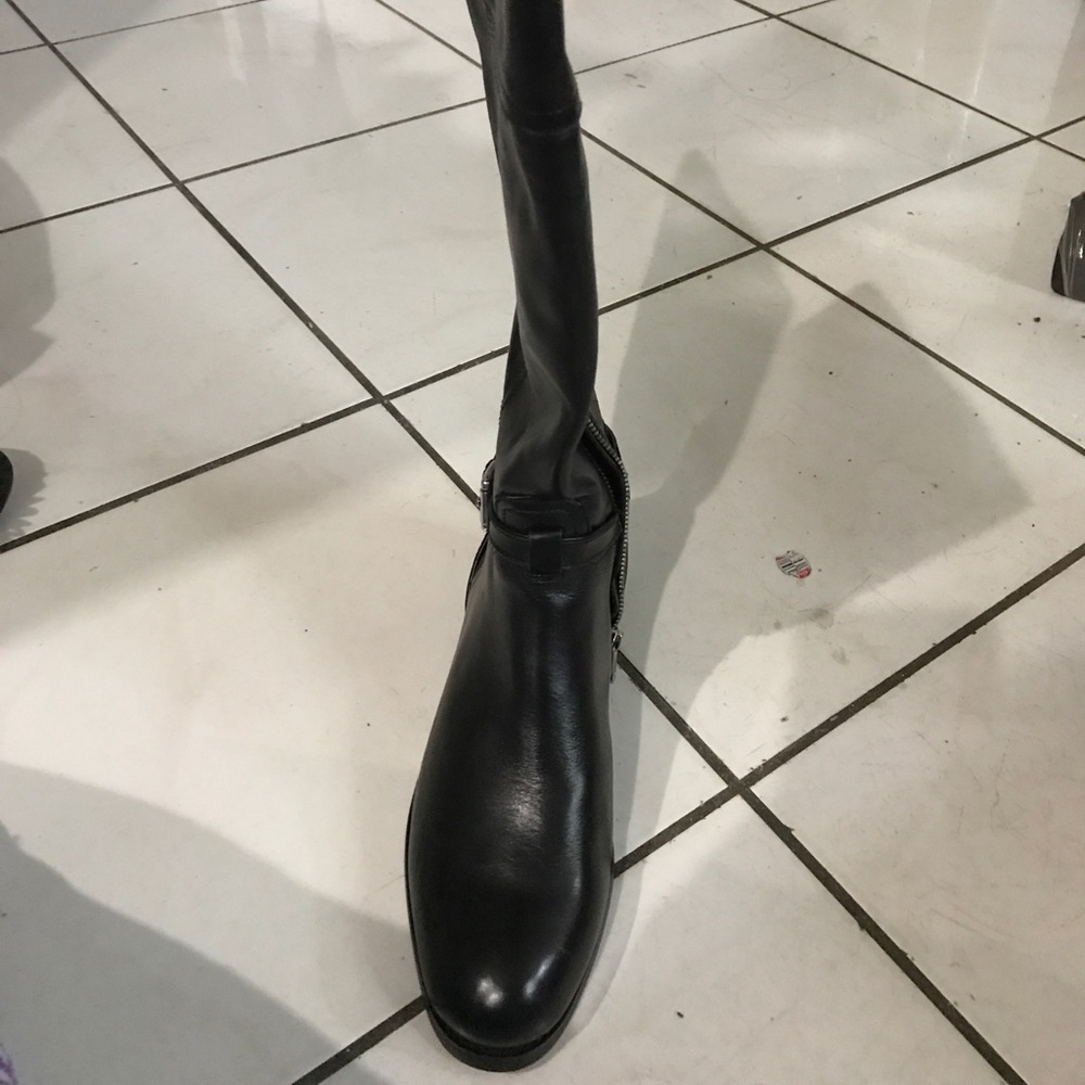 Coach micha calf wide calf boot size 8